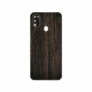 MAHOOT Burned Wood Cover Sticker for Samsung Galaxy M30s