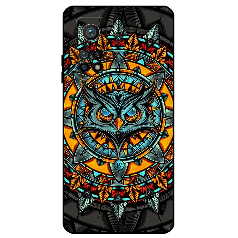 کاور مگافون طرح جغد مدل 1903 مناسب برای گوشی موبایل شیائومی Mi 10T / 10T Pro  