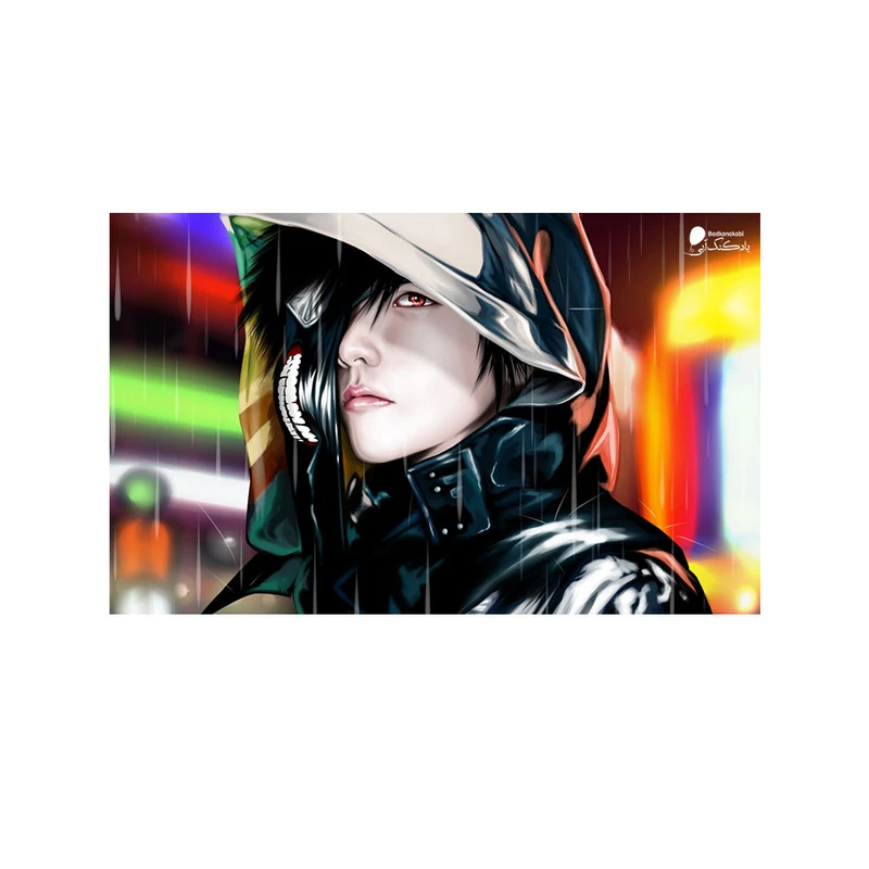 پوستر دیواری بادکنک آبی طرح انیمه مدل Anime5