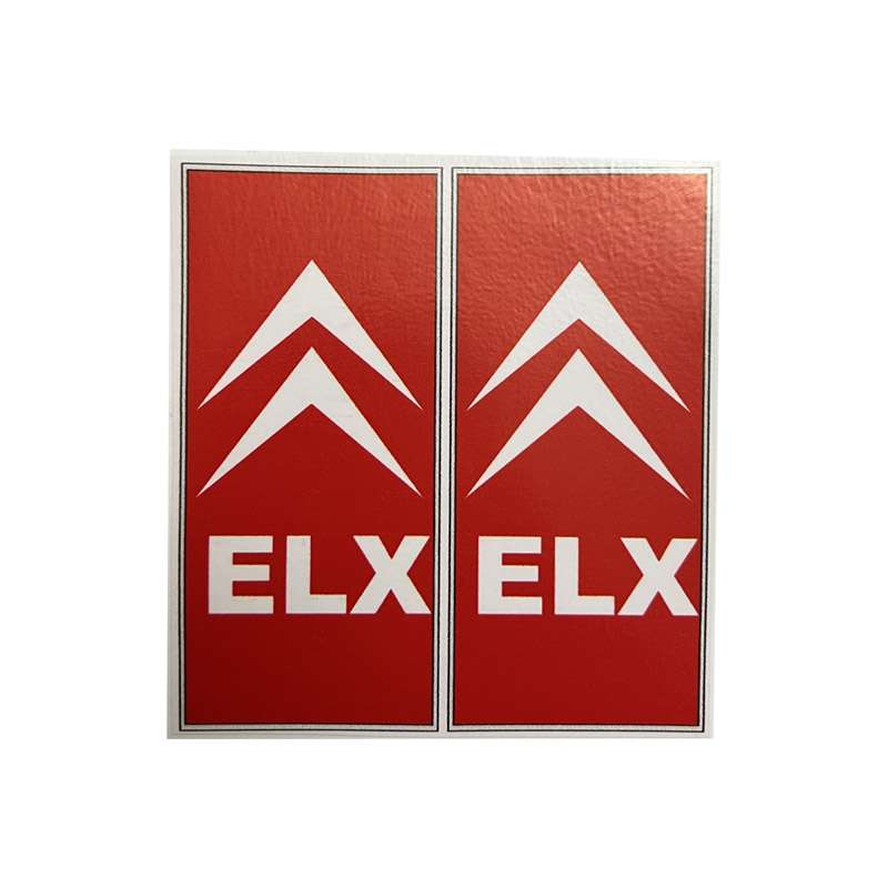 برچسب شیشه خودرو قطعه سازان کبیر مدل CHS-X-486 بسته 2 عددی