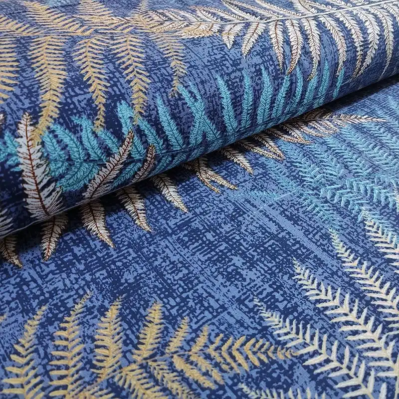 پارچه ملحفه طرح سرخس کد 190