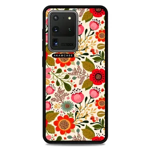 AKAM AMCWSGS20U-FLOWERS6 Cover For Samsung Galaxy S20 Ultra