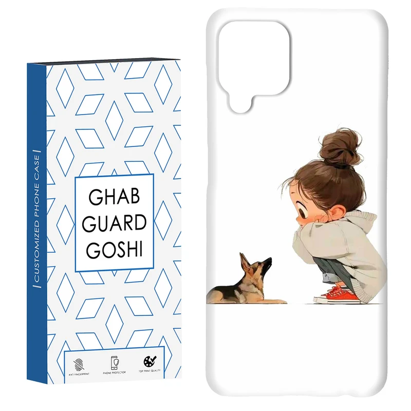 کاور قاب گارد گوشی طرح دخترانه کد Dimo-864 مناسب برای گوشی موبایل سامسونگ Galaxy A22 4G / Galaxy M32 4G