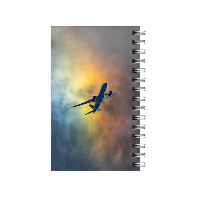 دفترچه یادداشت مدل to do list طرح هواپیما کد 7996644