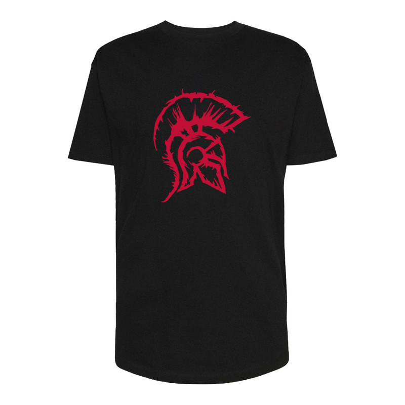 تی شرت لانگ مردانه مدل Gladiator کد V24 رنگ مشکی
