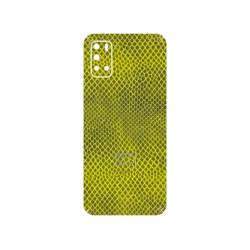 برچسب پوششی ماهوت مدل Yellow Snake Skin مناسب برای گوشی موبایل جی پلاس Z10