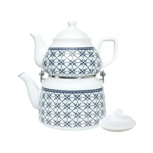 ست کتری و قوری آراهوم مدل دنی 004 گنجایش کتری 2.4 لیتر گنجایش قوری 0.8 لیتر