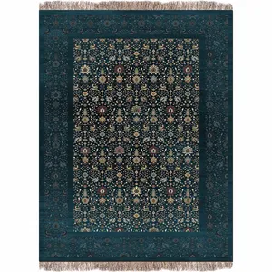 فرش ماشینی 700 شانه زمینه طوسی حاشیه طوسی  پردیسان دلیجان کد c1082