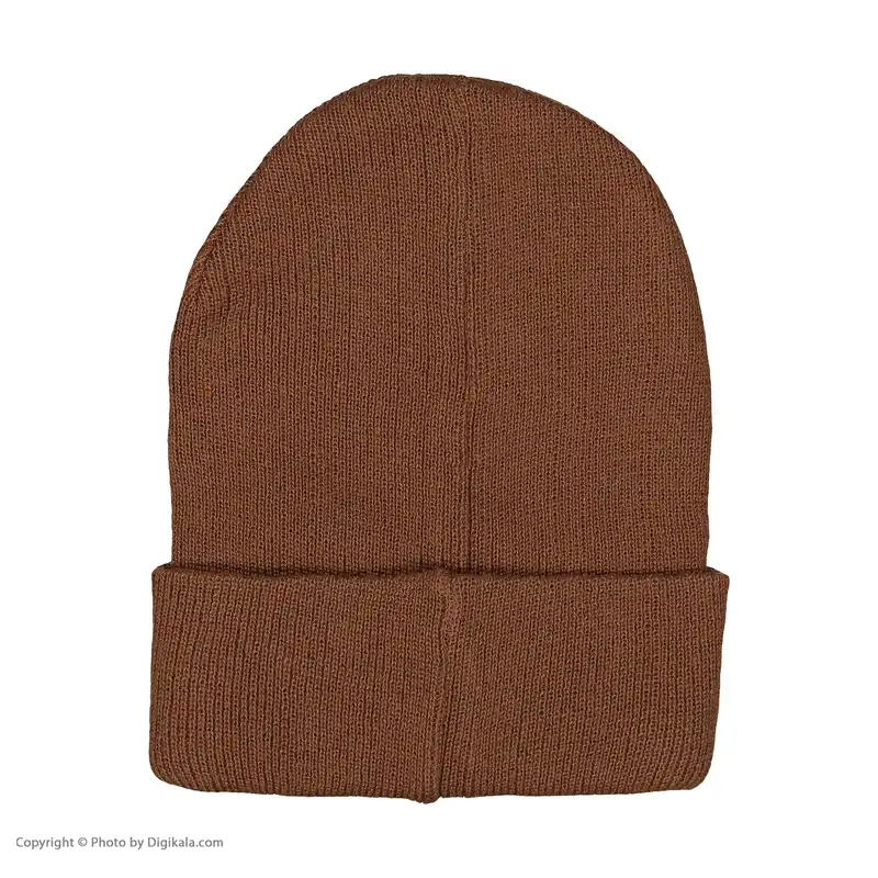 کلاه بافتنی مدل NY رنگ قهوه ای