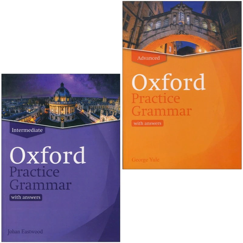 کتاب Oxford Practice Grammar اثر جمعی از نویسندگان انتشارات آکسفورد 2 جلدی