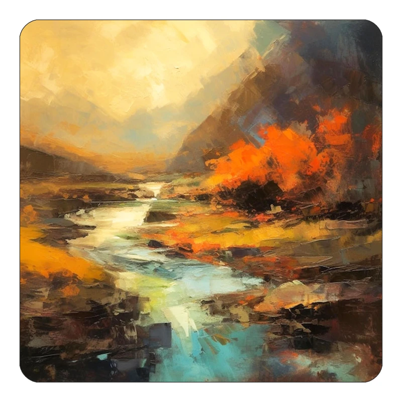 مگنت کاکتی طرح نقاشی رنگ روغن مدل mp72989