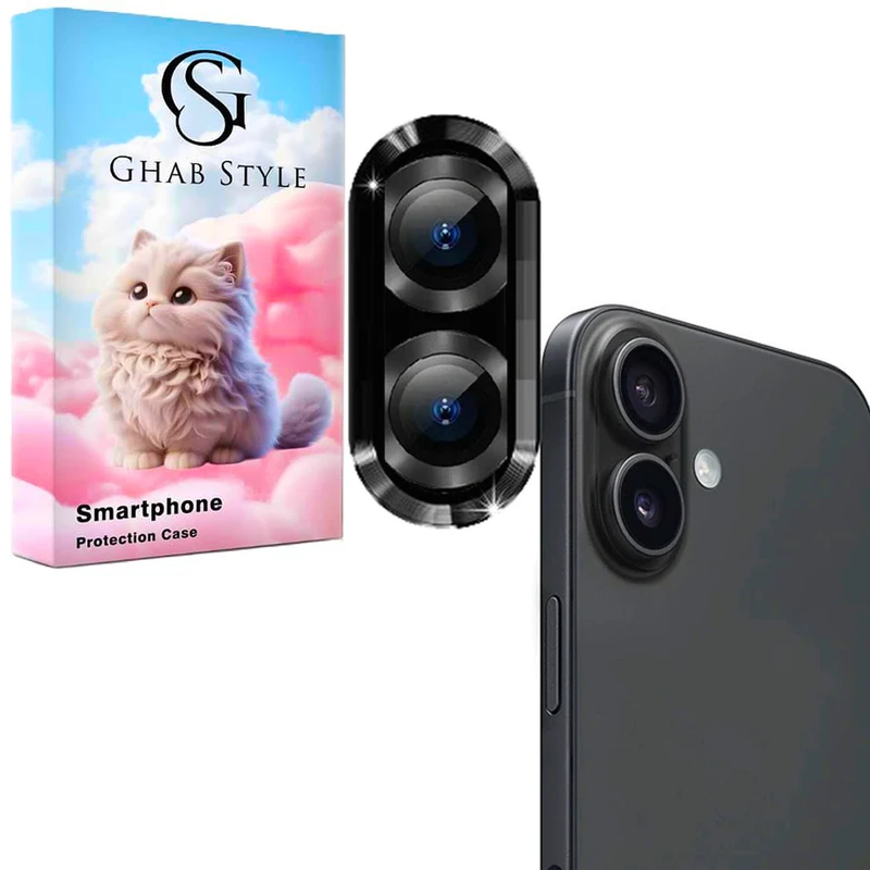 محافظ لنز دوربین شیشه‌ای مدل استایل 01 مناسب برای گوشی موبایل سامسونگGalaxy A06