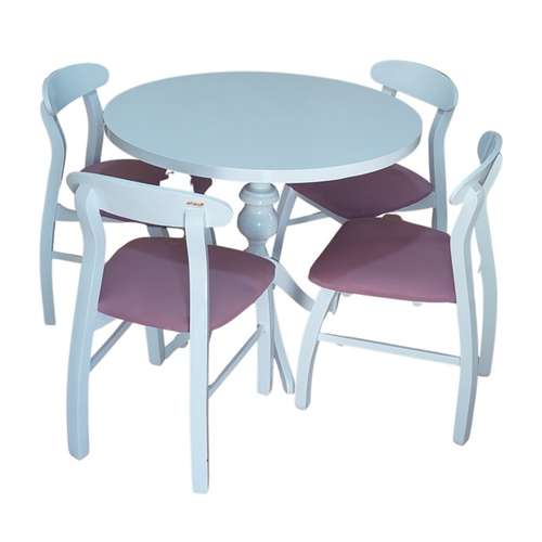 میز و صندلی ناهارخوری 4 نفره گالری چوب آشنایی مدل Wh-602