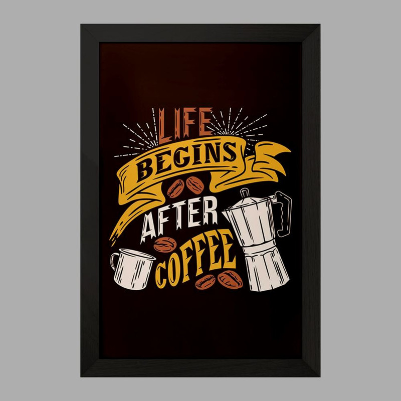 تابلو خندالو مدل قهوه Coffee  کد 22000