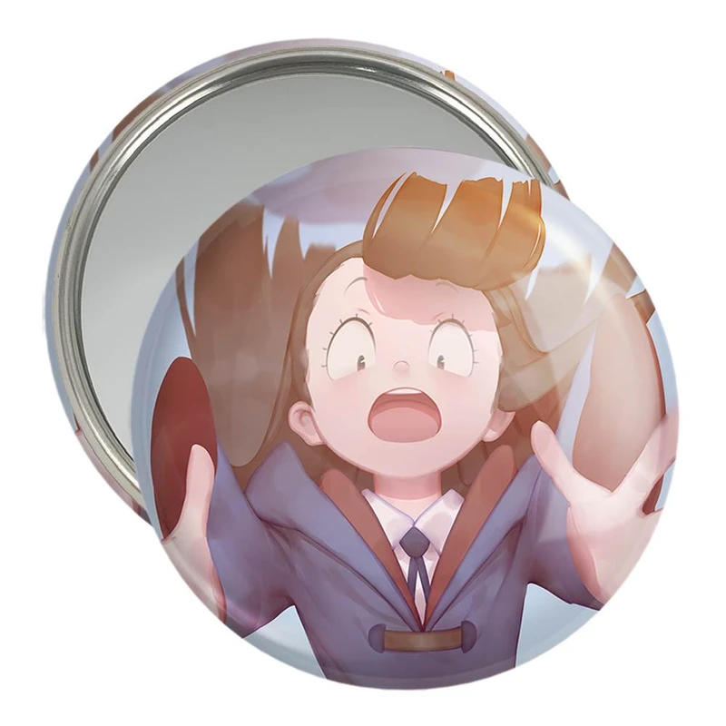 آینه جیبی خندالو مدل اکو انیمه Little Witch Academia  کد 22829