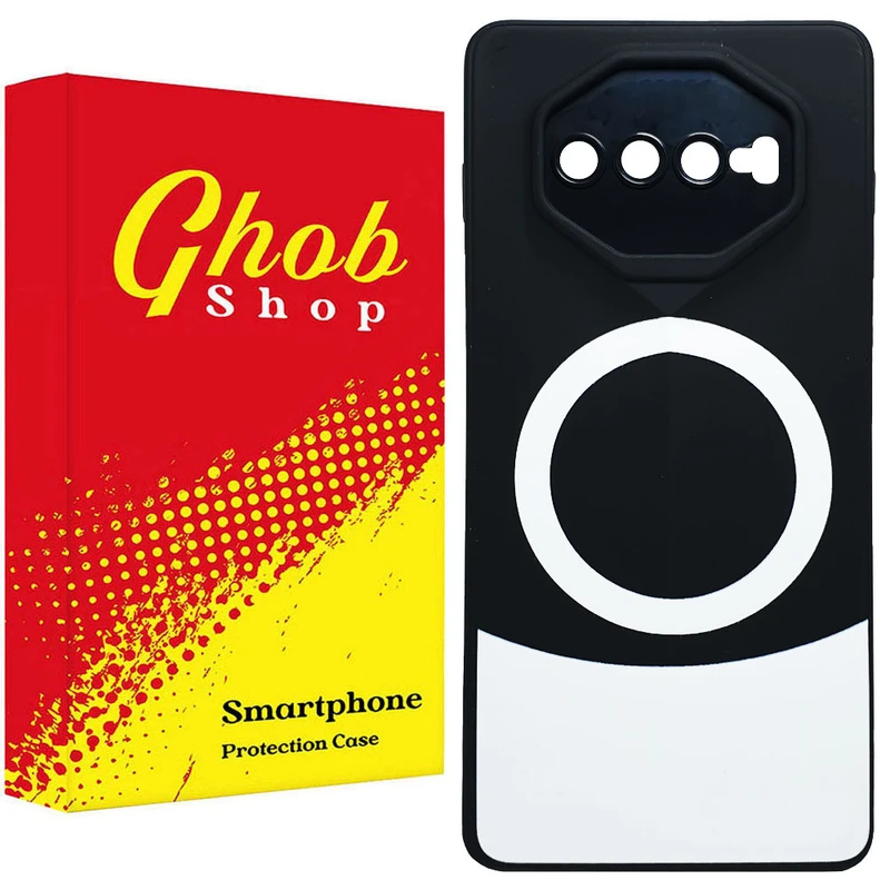 کاور قاب شاپ مدل مگ سیف طرح دو رنگ مناسب برای گوشی موبایل سامسونگ Galaxy Note 8