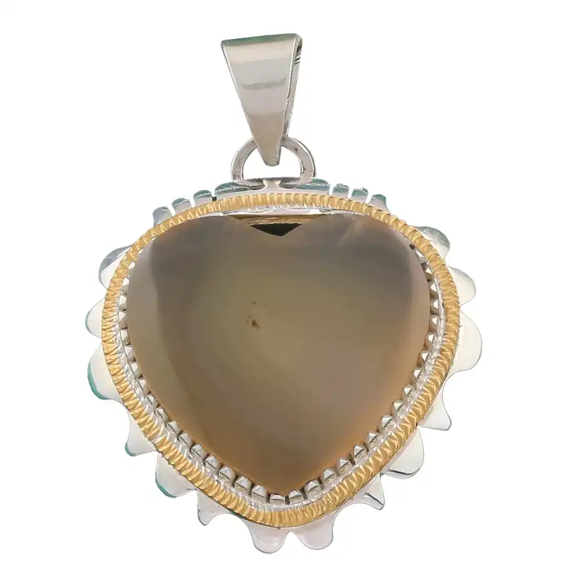 گردنبند نقره زنانه مدل عقیق کد SP-05