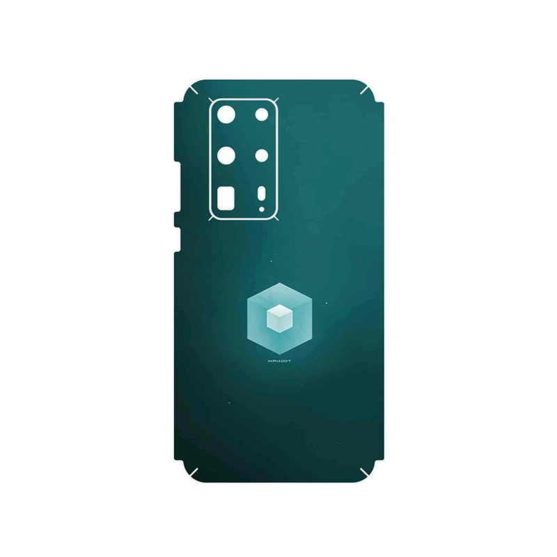 برچسب پوششی ماهوت مدل Minimal Cube icon مناسب برای گوشی موبایل هوآوی P40 Pro Plus