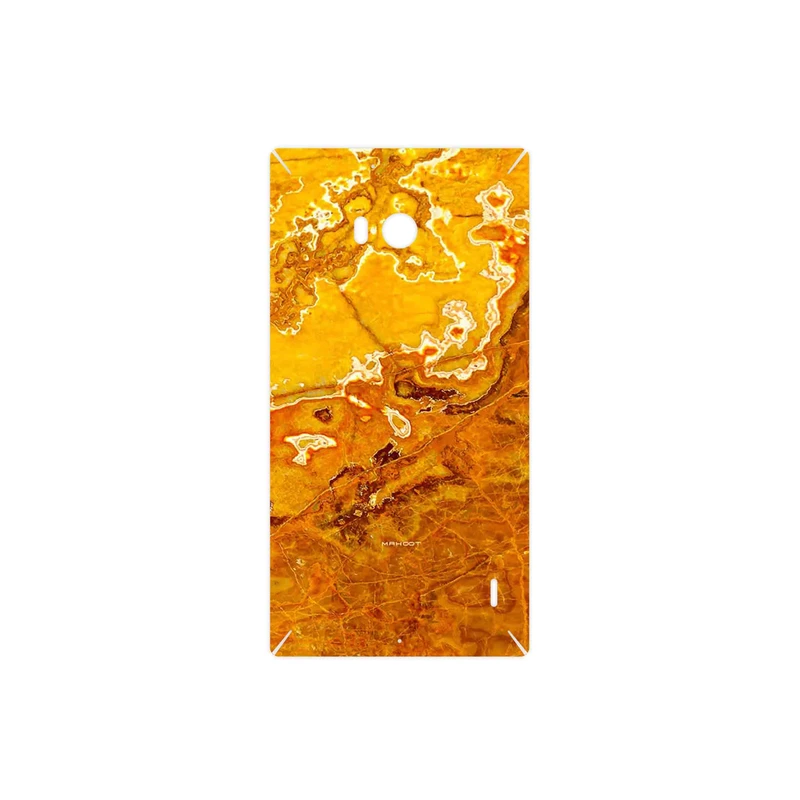 برچسب پوششی ماهوت مدل Gold Marble مناسب برای گوشی موبایل نوکیا Lumia 930