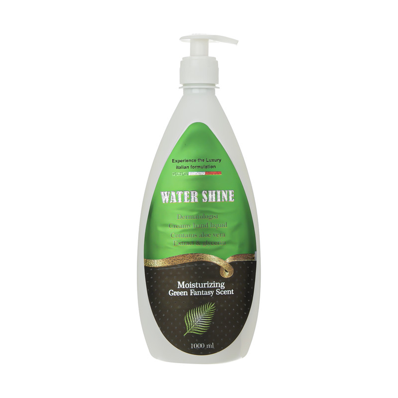 مایع دستشویی کرمی واترشاین مدل Green Fantasy Scent حجم 1000 میلی لیتر