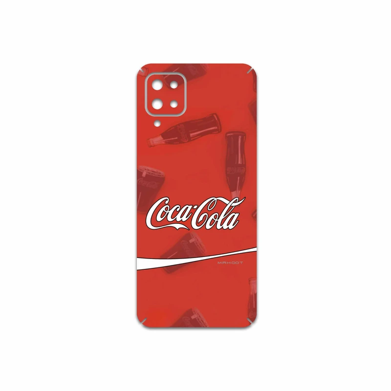 برچسب پوششی ماهوت مدل Coca-Cola-Logo مناسب برای گوشی موبایل سامسونگ Galaxy A12 Nacho