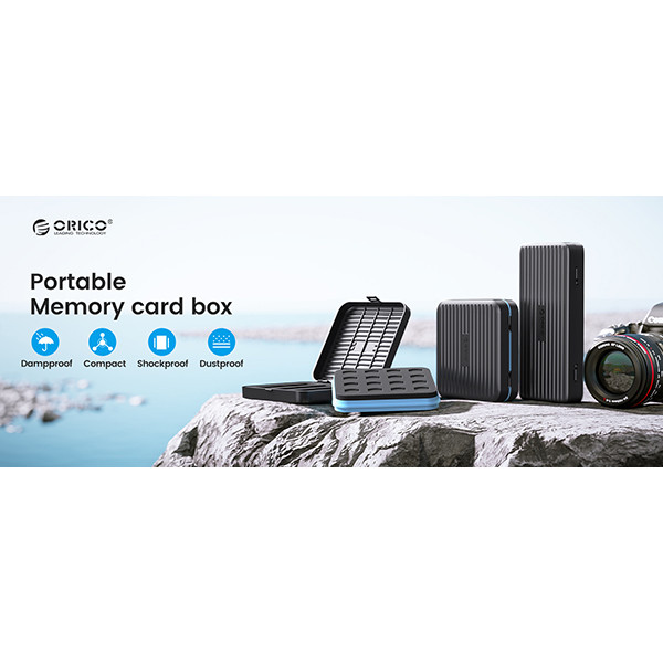کیف محافظ کارت حافظه و سیم کارت اوریکو مدل ‎PSCD-3