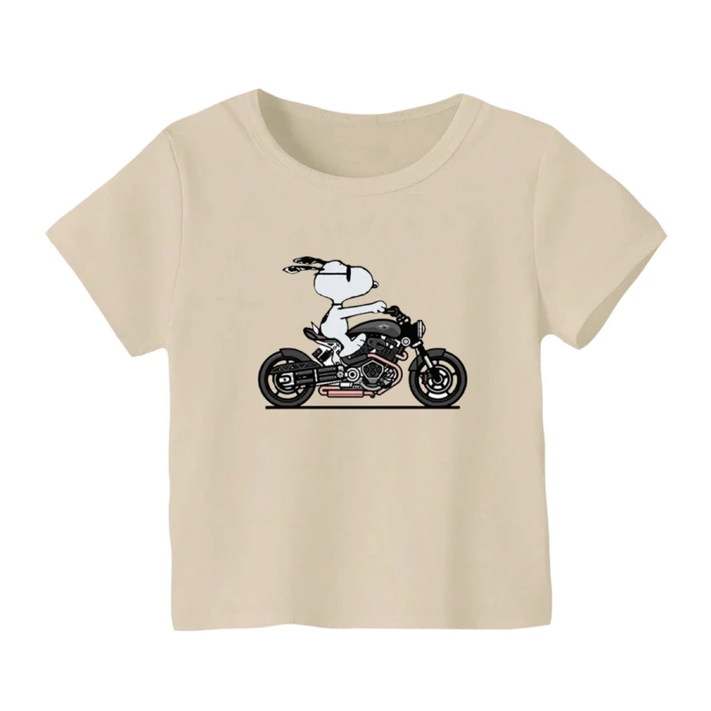 تی شرت آستین کوتاه بچگانه مدل اسنوپی کد ۹۴