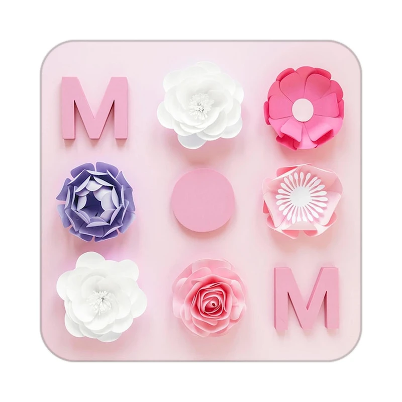 زیر لیوانی کاکتی طرح گل مدل mp17380