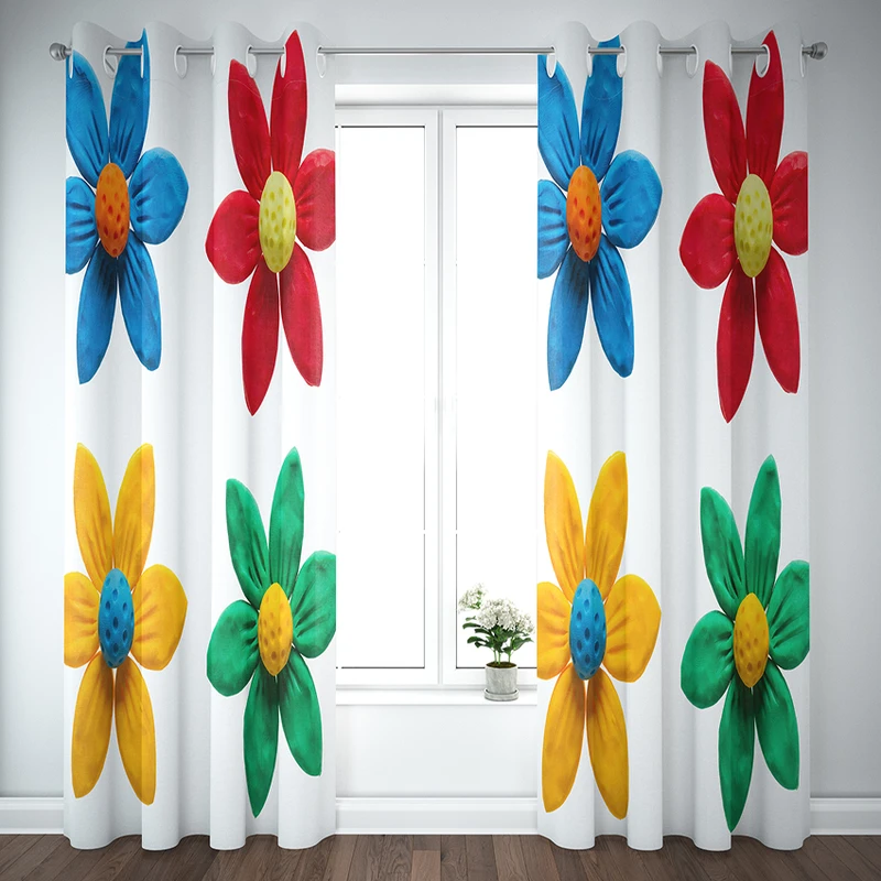 	 پرده مدل پانچی DK300 34 سایز 300x135 سانتی متر