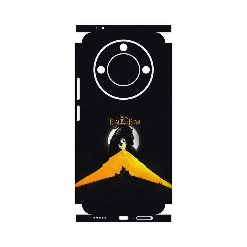 برچسب پوششی ماهوت مدل Beauty and the Beast-FullSkin مناسب برای گوشی موبایل آنر X9c Smart