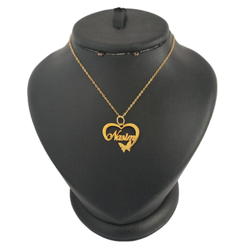 گردنبند طلا 18 عیار زنانه لیردا مدل نسیم ngn