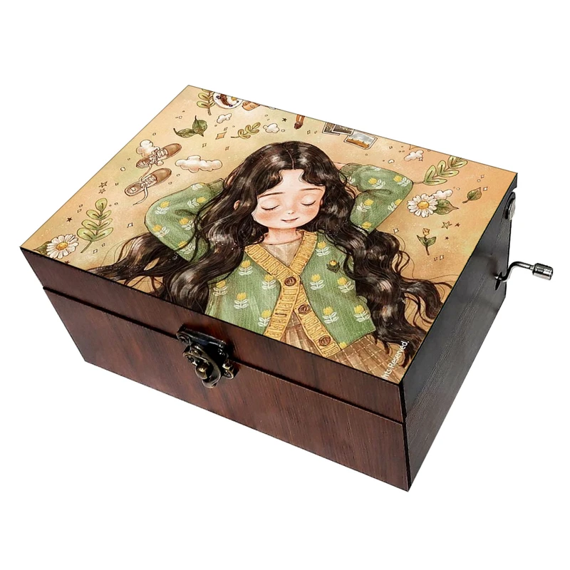 جعبه موزیکال مدل دخترانه کد B645 
