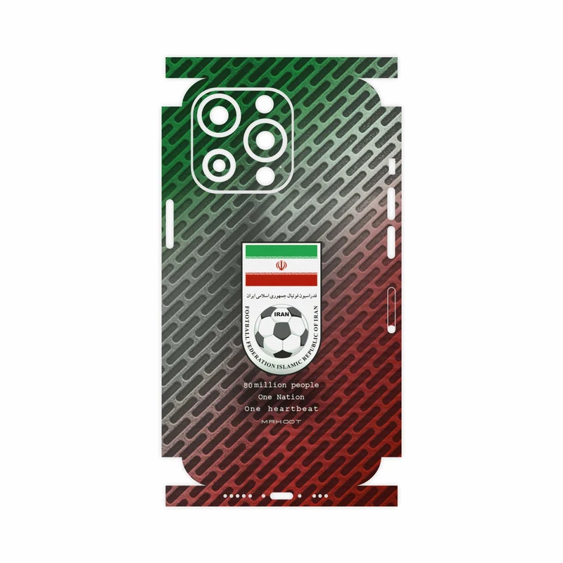 برچسب پوششی ماهوت مدل Iran-National-Football-Team-FullSkin مناسب برای گوشی موبایل اپل iphone 13 Pro