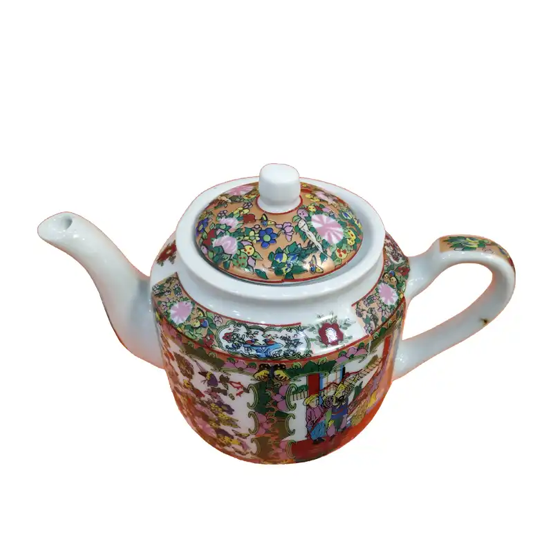 قوری طرح گل و مرغ