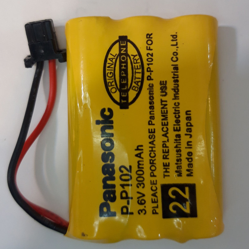 باتری تلفن بی سیم پاناسونیک مدل p-p102