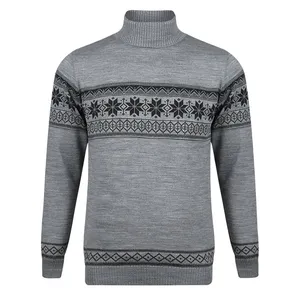 پلیور یقه اسکی مردانه مدل اسلیمی کد 04