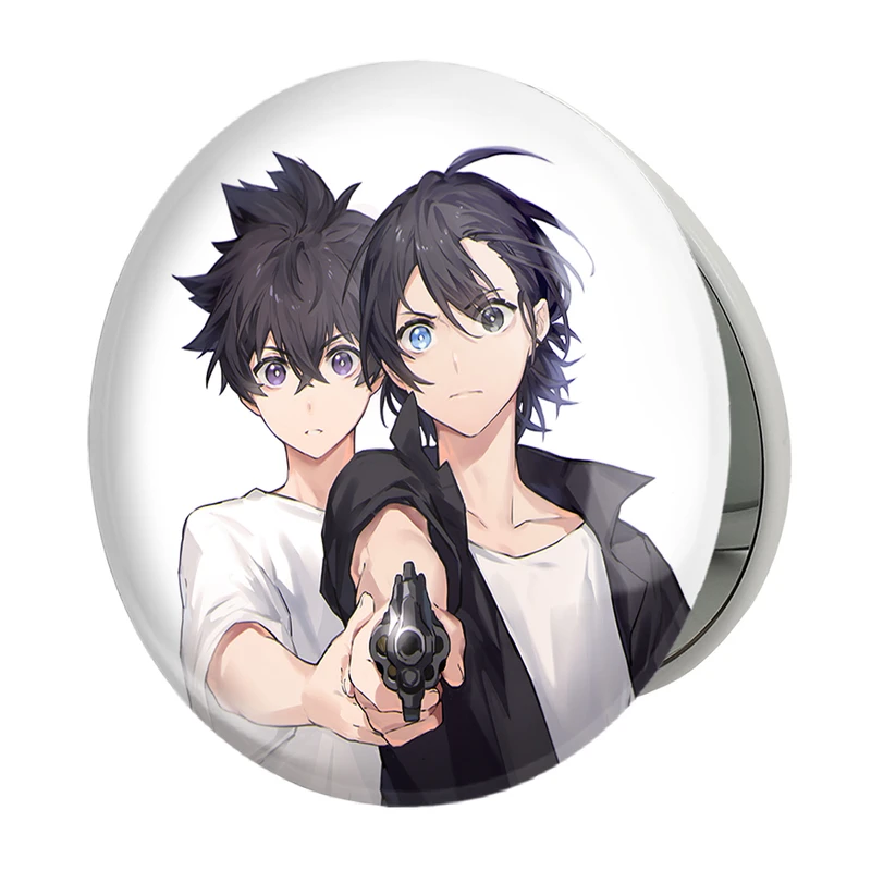 آینه جیبی خندالو طرح ریونوسکه شینپی انیمه سامر تایم رندرینگ SUMMER TIME RENDERING مدل تاشو کد 22300 