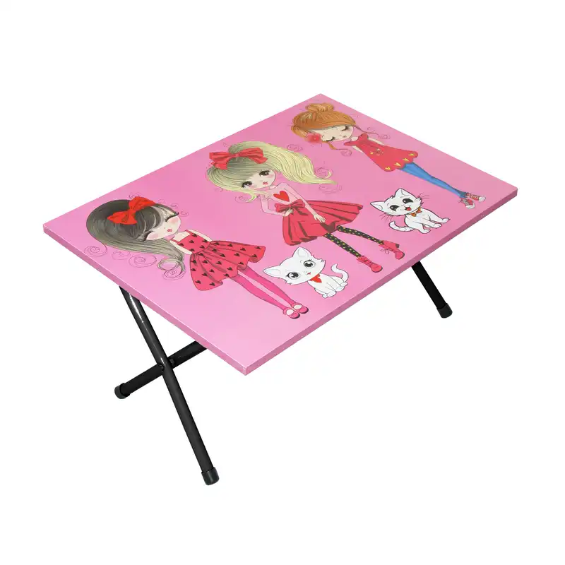 میز تحریر کودک میزیمو مدل دختر چکمه پوش کد 3214