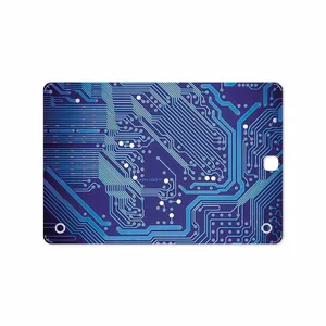 MAHOOT Blue Printed Circuit Board Cover Sticker for Samsung Galaxy Tab A 9.7 2015 T555