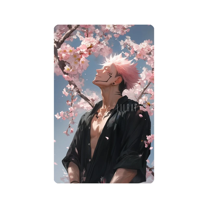 استیکر کارت مدل انیمه طرح جوجوتسو کایسن ریومن سوکونا jujutsu kaisen ryomen sukuna کد 5437