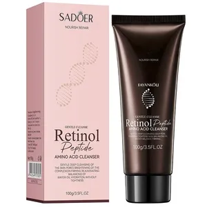 فوم شست‌وشوی صورت سادور مدل رتینول پپتاید مناسب برای انواع پوست وزن 100 گرم