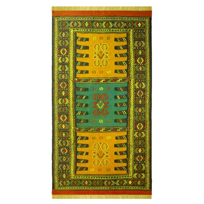 گلیم دستباف دو متری کد 5075