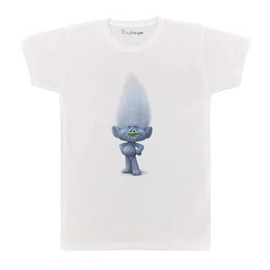 تی شرت بچگانه پرمانه طرح ترول ها کد pmt.4328