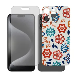 Glass Together model transparent screen protector for Apple iPhone 16 Pro Max mobile phone with back cover sticker