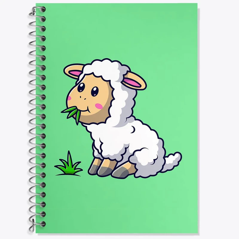 دفتر لغت 50 برگ خندالو مدل گوسفند کد 29697