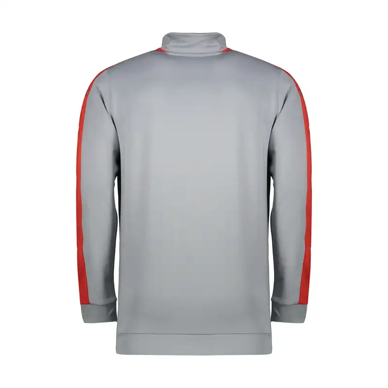 سویشرت ورزشی مردانه مکرون مدل اسکا رنگ طوسی