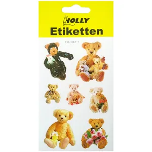 استیکر دیواری کودک مدل خرس عروسکی کد 022