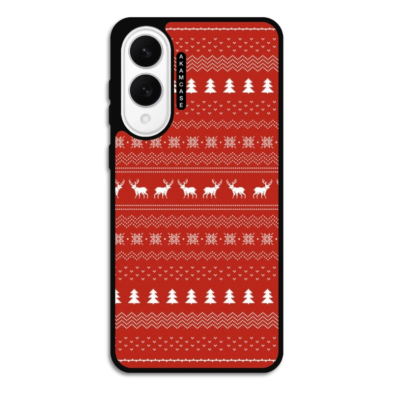 کاور آکام مدل AMC-WSGS25E-CHRISTMAS-14 مناسب برای گوشی موبایل سامسونگ Galaxy S25 Edge