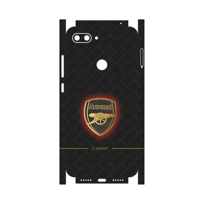 برچسب پوششی ماهوت مدل Arsenal-FC-FullSkin مناسب برای گوشی موبایل شیائومی MI 8 Lite