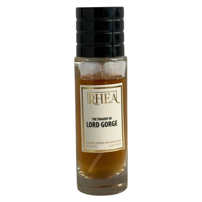 عطر جیبی مردانه رئا مدل LORD GORGE با رایحه خنک، تلخ حجم 40 میلی‌لیتر